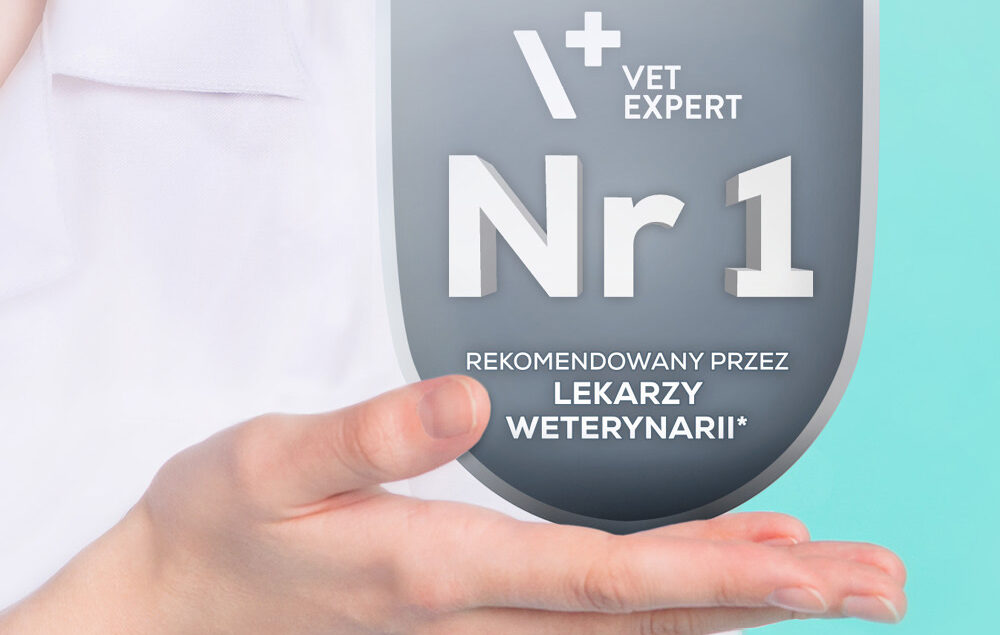 Vet Expert – marka nr 1 rekomendowana przez lekarzy weterynarii!